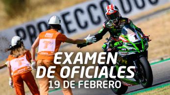 Examen de Oficiales en Motorland el 19 de febrero 2022