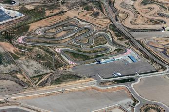 Tandas de coche por MotorLand Aragón circuito internacional de karting