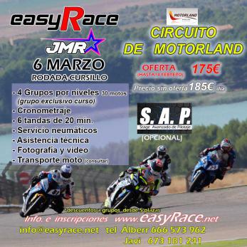 Easy Race_ en Motorland Aragón. Curso de pilotaje y Track Day