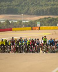 La Invernal de MotorLand Aragón 2019 ciclismo running patinaje handbike BTT